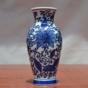 

The blue and white porcelain vase vase Vase Decoration wall decoration small Chinese Home Furnishing decorations