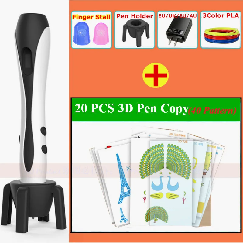 Новые смарт 3D ручка дети Doodle игрушка с светодиодный Экран Управление Температура