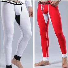 Дешево! Мужские хлопковые кальсоны, мужские теплые штаны, мужские Шейперы, мужское сексуальное термобелье