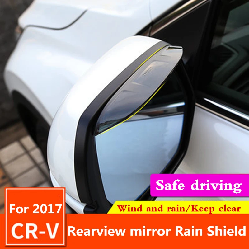 Для Хонда сrv CR-V 2017 2018 окна автомобиля дождь щит Зеркало заднего вида для бровей