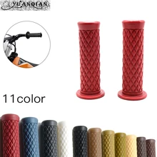 Универсальный 7/8 ''22 мм рукоятки для мотоциклов гоночного руля ручка для KTM Honda kawasaki Yamaha Suzuki Hyosung BMW 11color