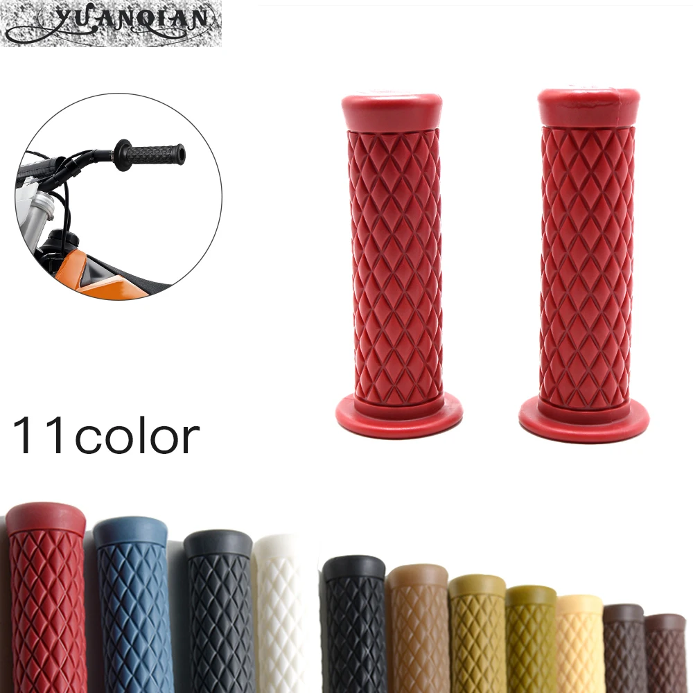 

Universal 7/8'' 22MM Motorcycle handle grips racing handlebar grip for KTM Honda kawasaki Yamaha Suzuki Hyosung BMW 11color