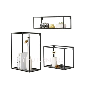 

Nordic Modern loft Design Wall Mounted Shelf Bookshelf Flower pot Display Rack Ledge Storage Holders Racks loft metal shelves