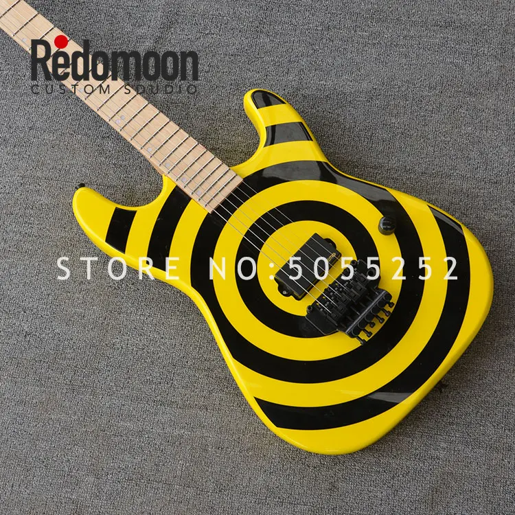 

Factory custom 5150 guitar 6 strings electric guitar with zakk maple fingerboard basswood body musical instrument shop