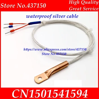 

Pt1000 patch installation temperature sensor SMD pt100 round hole patch type thermocouple temperature probe thermal resistance