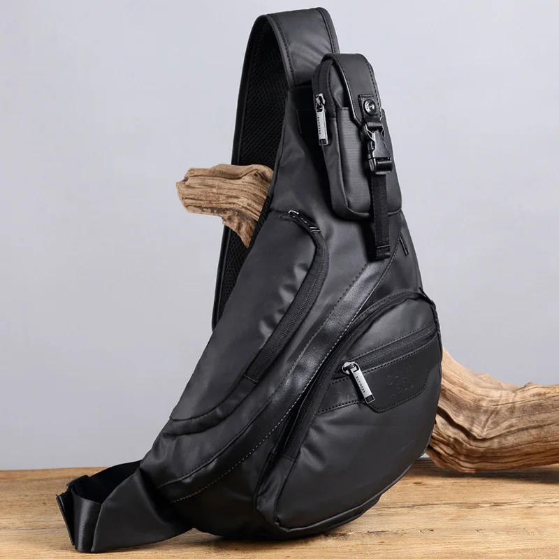 Мужской водонепроницаемый нейлоновый рюкзак-слинг, рюкзак высокого качества на каждый день, модная мужская многофункциональная сумка через плечо