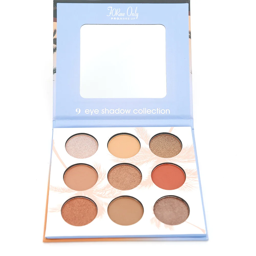 

9 Colors Eyeshadow Pallete 1 pcs Matte&Shimmer Eye Shadow Palette Makeup Net 9 g CE087
