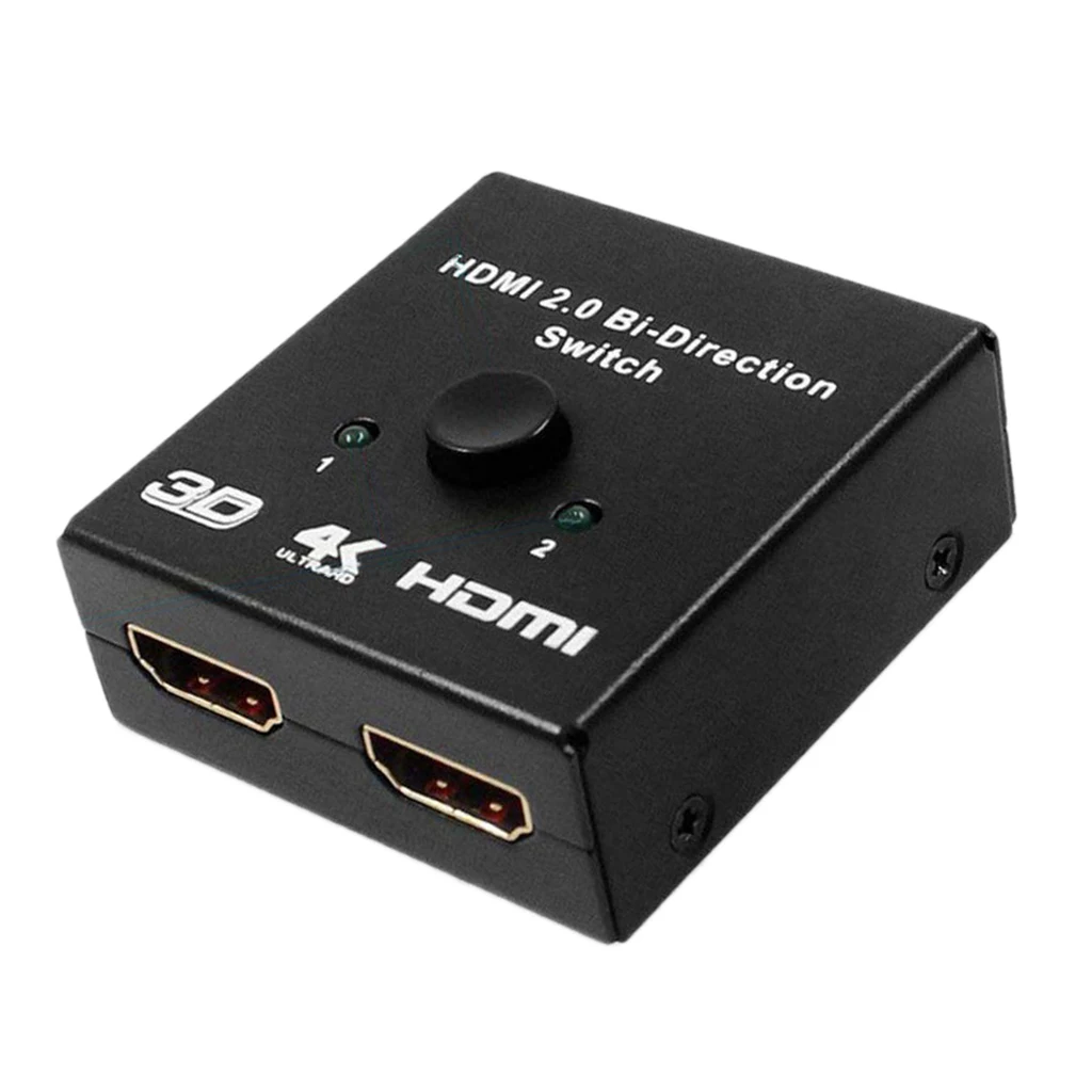 HDMI 2.0 Bi-Directional Switch Switcher Splitter Hub Selector Support 3D 4K 
