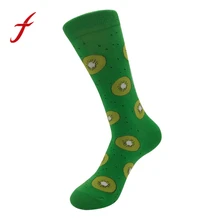 1 пара, женские повседневные хлопковые носки унисекс с фруктовым принтом, новые модные женские носки с принтом ананаса, собаки, киви, Harajuku, милые