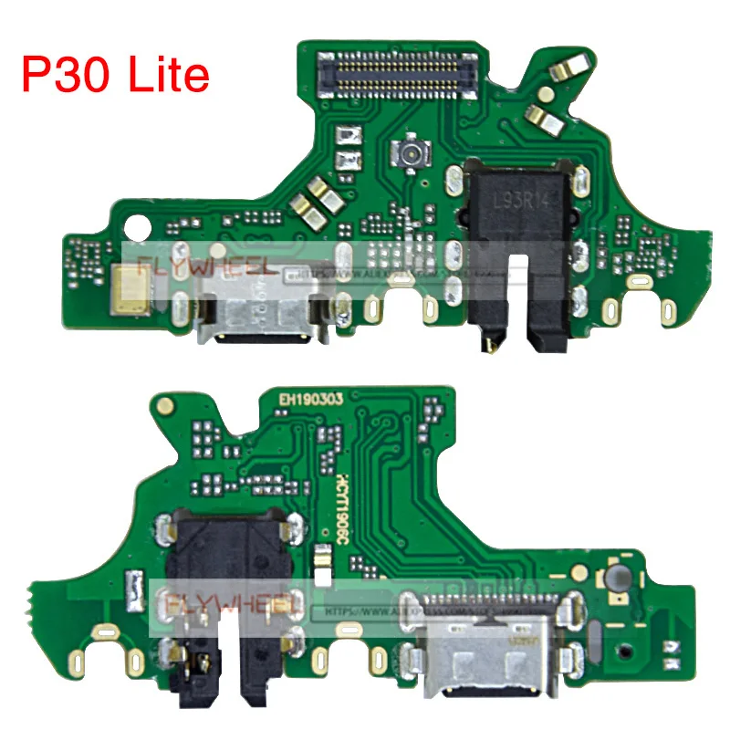 5 шт./Партия новое зарядное устройство зарядный порт док-станция USB разъем гибкий кабель с микрофоном для HuaWei P20 P30 Lite P20 Pro - Цвет: For P30 Lite