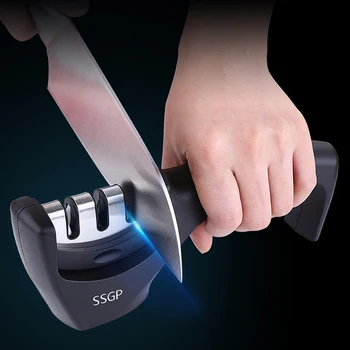 

Kitchen Knife Sharpener Carbon Steel Stainless Steel Sharpening Tool For Kitchen Stainless Steel Knives Cooking Accessories
