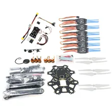 JMT DIY FPV droneс 6 осевой самолет комплект HMF S550 рамки PXI PX4 полета Управление 920KV мотор gps 9343 приличные 30A ESC