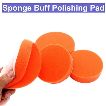 

4 inch 5 inch 100mm 125mm Buff Sponge Polishing Waxing Buffing Pad Wheel Disc For Car Auto Polisher Buffer