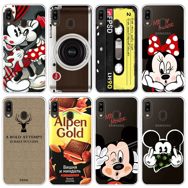 Чехол для Samsung galaxy A10 A20 A30 A40 A70 A90 Силиконовый Модный мягкий чехол из ТПУ с рисунком