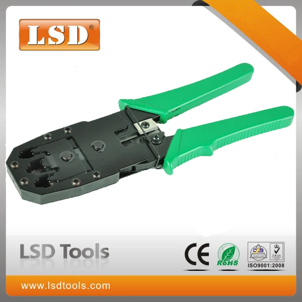 

LS-315 RJ10(4p) rj11/12(6p) RJ 45(8p) network cable crimp tools amp network tools hand telecom tool modular crimping tool