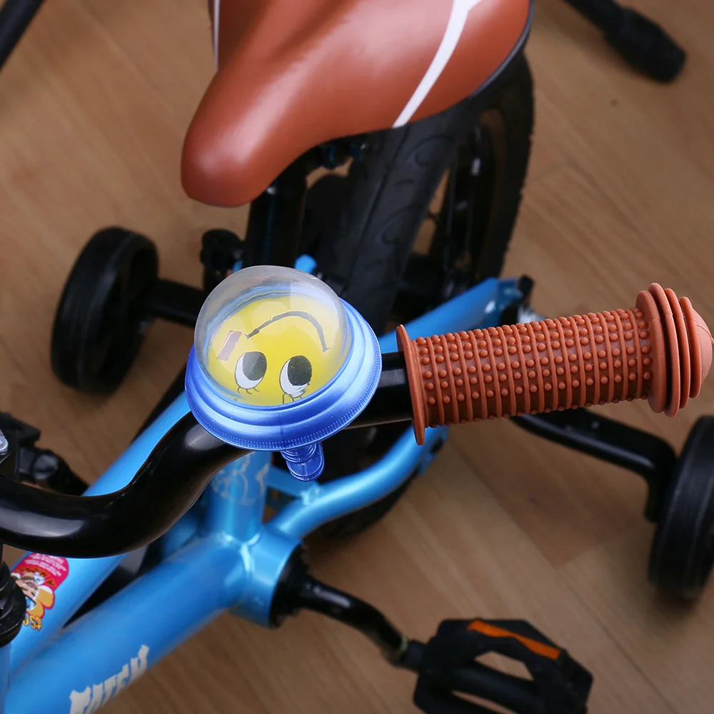 Dr велосипед колокольчик улыбающееся лицо дети велосипед три цвета мультфильм дети Воздушный Рог милый подарок для детей