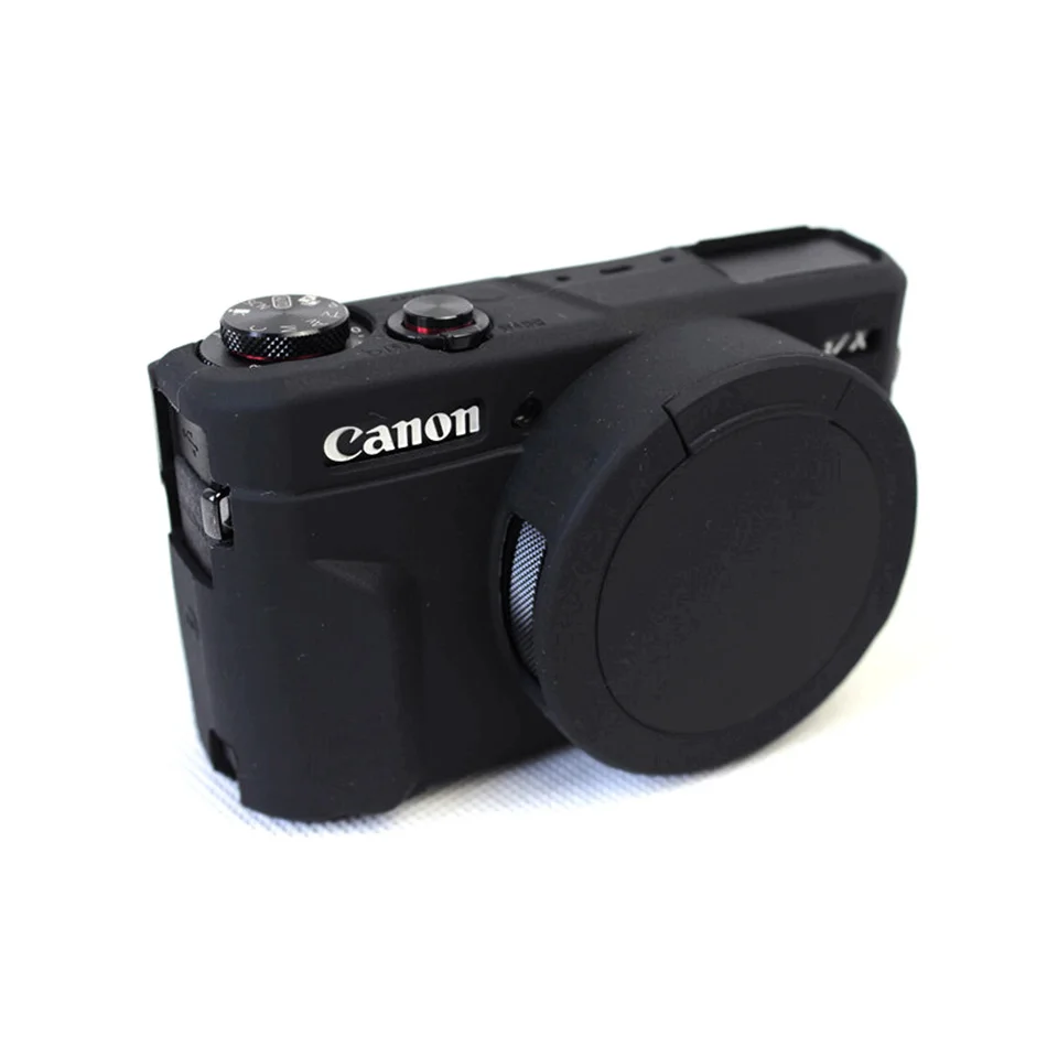 Силиконовый резиновый чехол для камеры Canon Powershot G7X Mark 2 G7X MarkII G7X II G7X2 G7XII