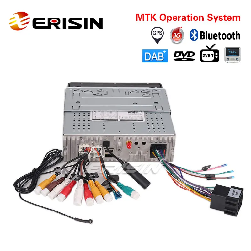 Flash Deal Erisin ES6590KD 1 Din 7 inch Wince 6.0 Car Audio System DVD GPS Player Radio DAB+ System 4
