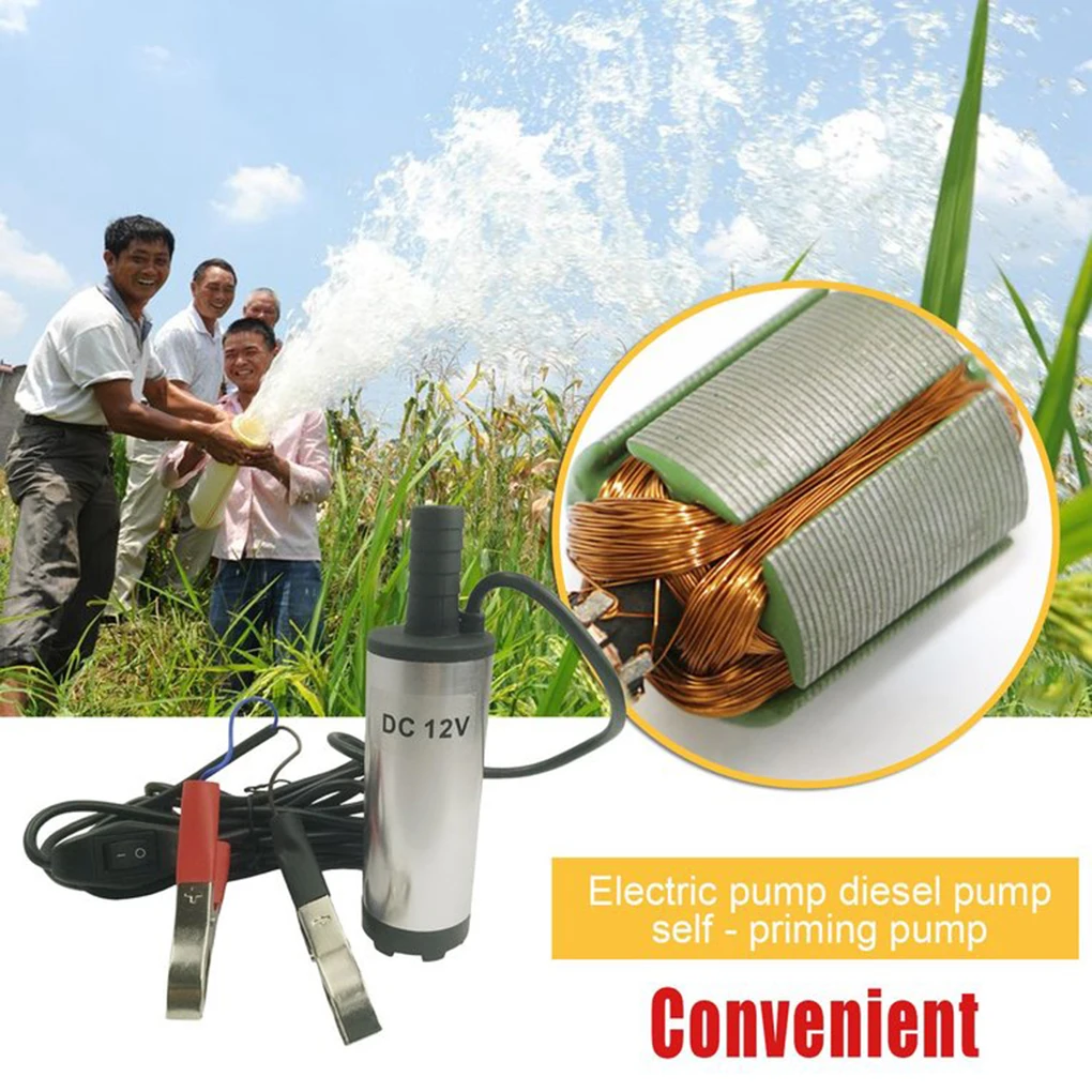 DC 12V 24V Automatic Electric Oil Pump Self-priming Pump Replacement Transfer Pump High Efficiency Low Noise DC 12V 24V Automatic Electric Oil Pump Self-priming Pump Replacement Transfer Pump High Efficiency Low Noise