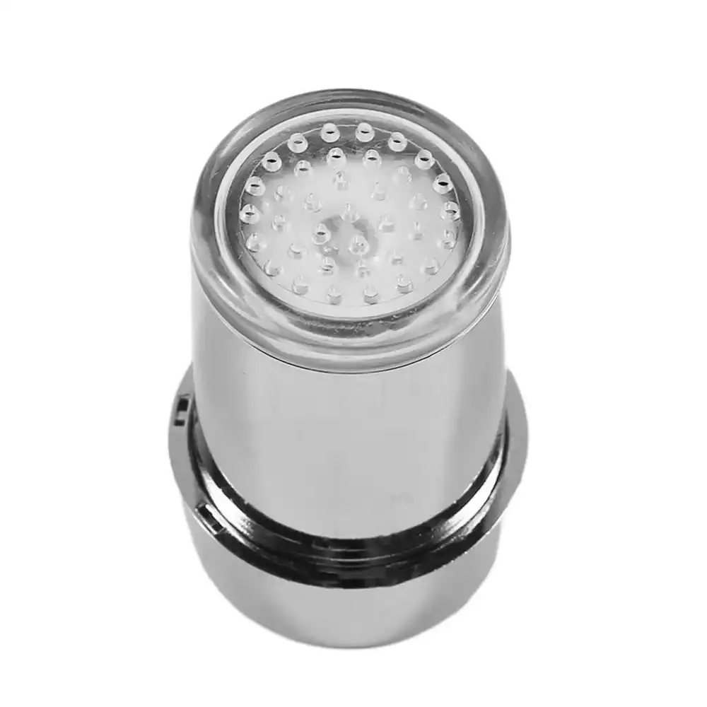 Updated 3 Color Led Change Faucet With Converter Shower Water Tap