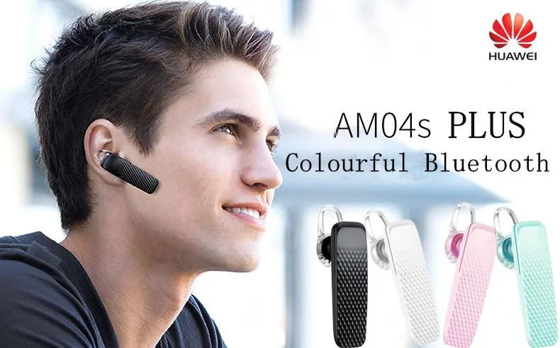 huawei honor AM04S Bluetooth наушники со встроенным микрофоном Хэндс фри для V10 9 Коврики 9 Беспроводной Bluetooth наушники для смартфона