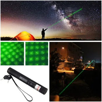 

10 miles Military Green/Red/Violet 5mw 532nm Laser Pointer Pen Light Visible Beam Burning Powerful device Adjustable Focus Lazer