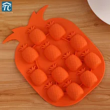 5 шт. ананасовая формовочная Хрустальная мороженое кулинарная кухонная форма Куб DIY Моделирование лето экологичный домашний лоток для замораживания