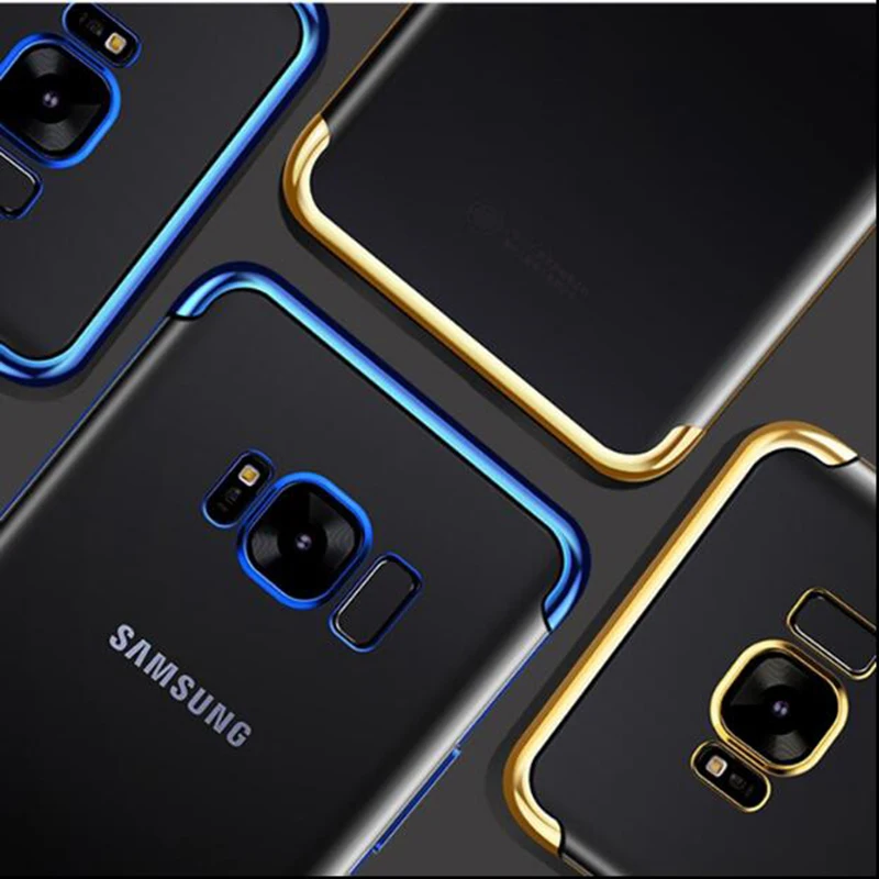 Покрытие Мягкие TPU Чехлы для samsung Galaxy S8 S9 плюс S6 S7 край A7 2018 A5 2016 Примечание 8 J5 J7 2017