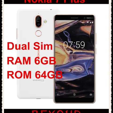 Nokia Plus Original Unlocked Android Dual Sim Phone LTE GSM 6 0   Dual 12MP Octa Core 6GB RAM 64GB ROM 3800mAh Fingerprint