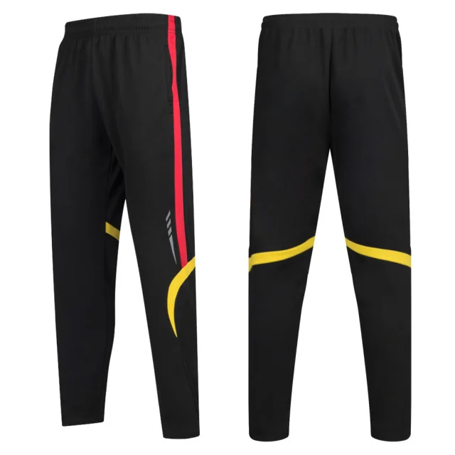 Новинка, мужские спортивные штаны для бега, спортивные штаны для футбола, тренировочные штаны, одежда, штаны для пробежки, штаны для спортзала, обтягивающие штаны - Цвет: K1121 black red