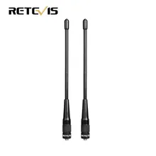 2 шт. Retevis антенны RHD-701 SMA-F Walkie Talkie аксессуары VHF/UHF 7.87in для Baofeng 888 S UV5R Retevis H-777/RT6/RT-5R C9045A