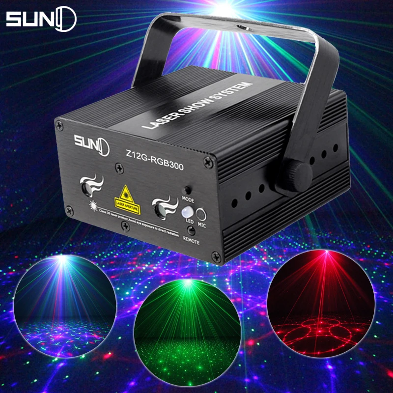 Buy Mini RGB Laser Light Show Projector Portable Home