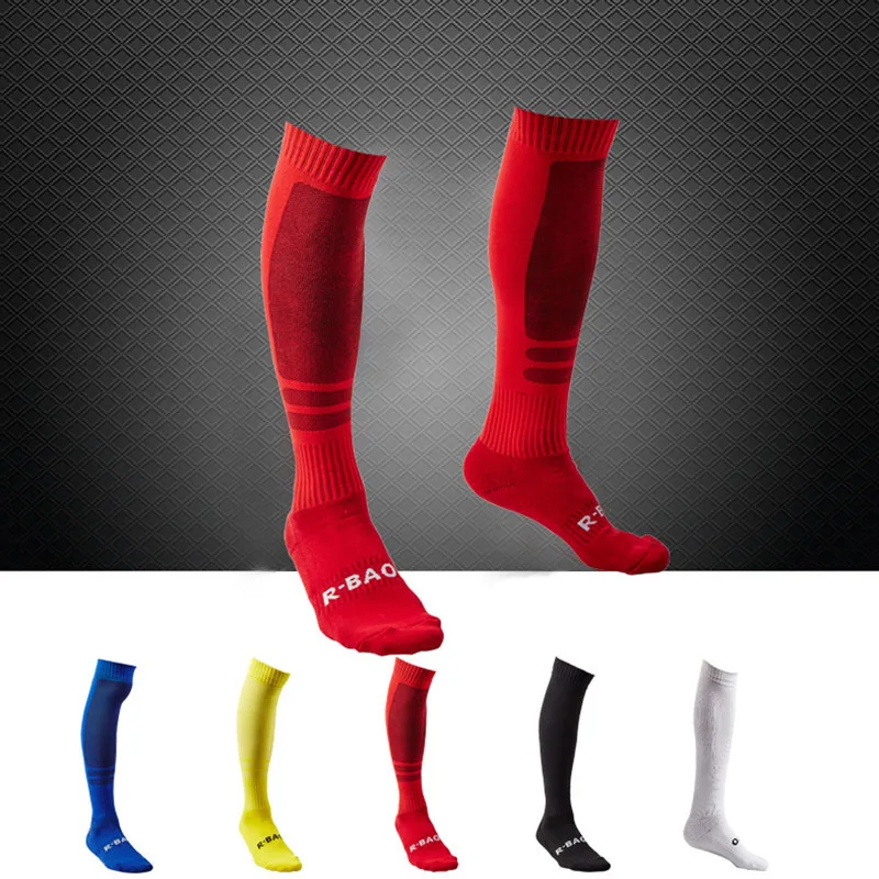 Adults Professional Men Soccer Socks Stocking Sporting Socks Cotton