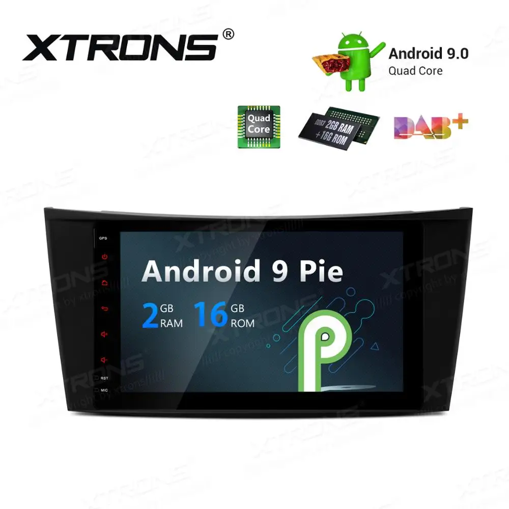 Excellent 8" Android 9.0 Pie OS Car Multimedia Navigation GPS Radio for Mercedes Benz E-Class W211 2002-2008  (E200/E220/E240/E270/E280) 2