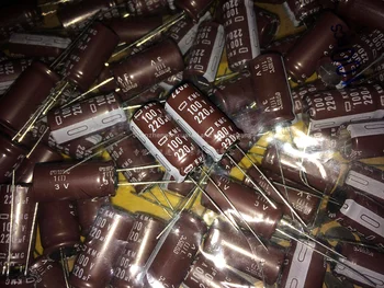

5PCS/10pcs CHEMI-CON 100v220uf KMG 12.5x25 Aluminum Electrolytic Capacitor kit new real NIPPON NCC 220uf 100v