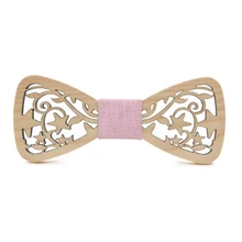 Модный ручной работы из полой древесины мужской галстук-бабочка деревянная бабочка для мужчин Модный свадебный узкий галстук-бабочка Gravatas тонкий галстук