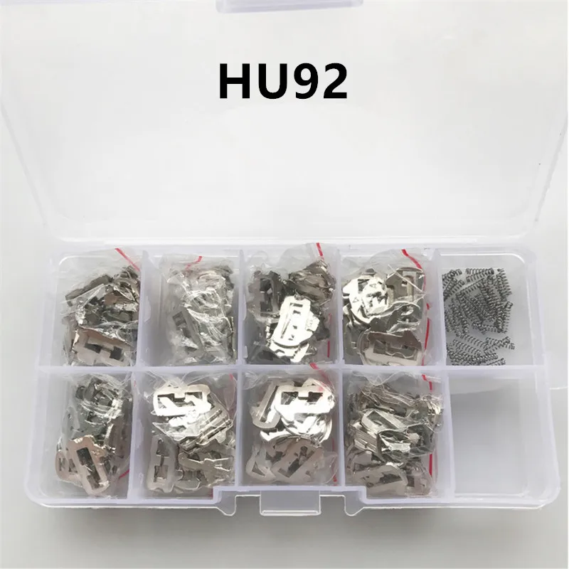 FLYBETTTER 200 Pcs HU92 سيارة قفل إصلاح اكسسوارات سيارة قفل القصب قفل لوحة G21