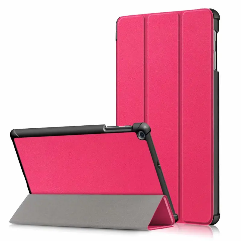 Чехол для samsung Galaxy Tab A SM-T510 SM-T515 T510 T515 чехол для планшета чехол-подставка для Tab A 10,1 '' чехол для планшета - Цвет: Rose