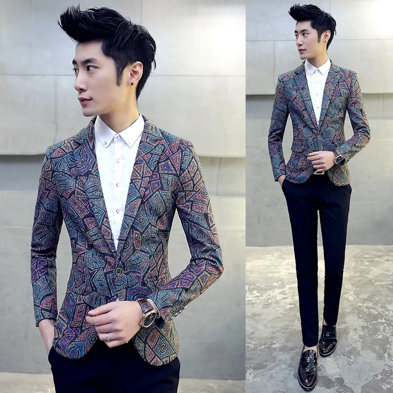 Fit Taille Blazer Floral Tideway Poitrine m Slim Unique Robe Laine De Grande Belle Hommes Printemps Casual Mariage 5xl 9DWE2HIY