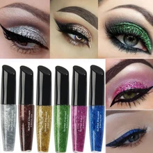 Металлические перламутровые ЖИДКИЕ ТЕНИ палка крем для глаз легкий цвет водонепроницаемый мерцающий Блестящий подводка для глаз