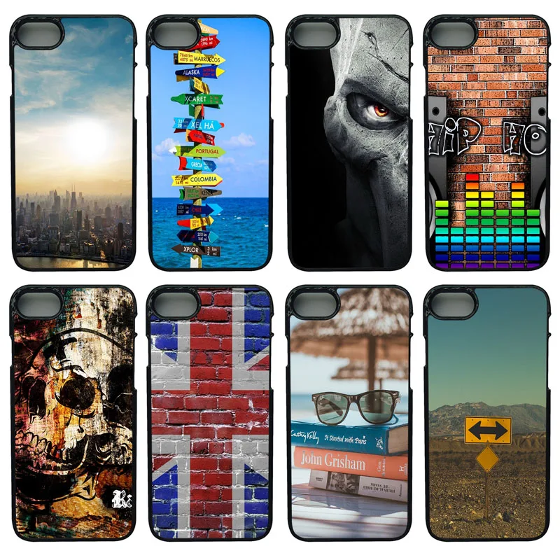 Vacation Lie Fallow Hip Hop Phone Cases Anti knock Black Case Smooth PC