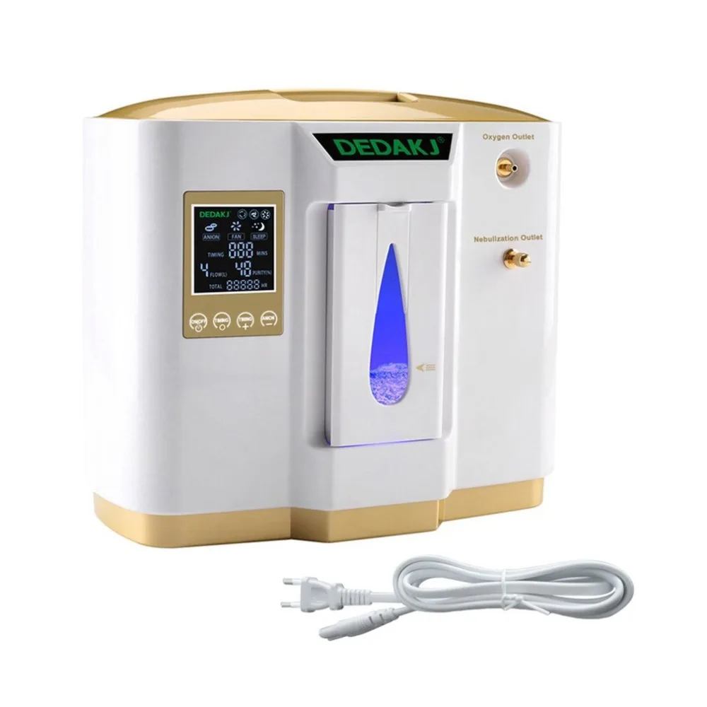  Portable Size Household Use Medical Oxygen Concentrator Real Time 6L Adjustable Smart Oxygen Purity - 32929833195