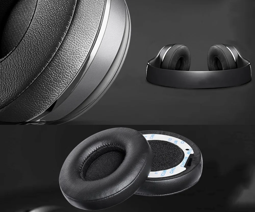 Memory Foam/Protein Leather Replacement/амбушюры/чехол для наушников Beats by dr dre Solo2, Solo 3,0 On-Ear беспроводные наушники