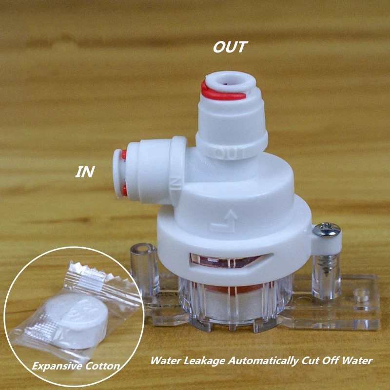 1 шт. бытовой очиститель воды Quick Connet фитинги 1/" Защита от протечек воды сигнализация выключение источника воды отключение устройства