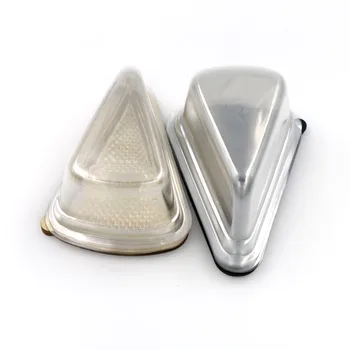 

50 Sets Triangles Clear Plastic Cupcake Cake Dome Favors Box Container Wedding Party Decor Gift Wedding Favor Boxes