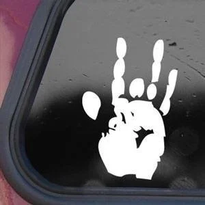 

2pcs Jerry Garcia Handprint Grateful Dead Decal Sticker Decal Sticker 15cm
