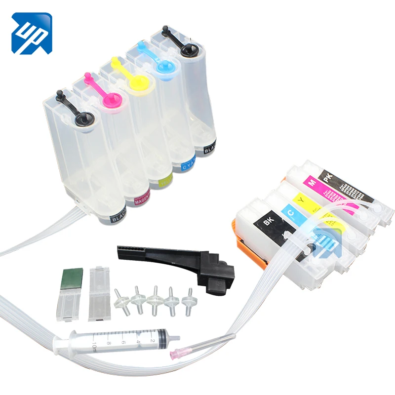 Пустой CISS CIS оптом чернила для принтера epson выражение XP520 XP600 XP610 XP620 XP700 XP800 XP810 XP820