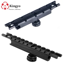 Углеродистая сталь, тактический планка Вивера M4 AR15 M16 кронштейн для прицела 20 мм направляющей для ручки для переноски ружье быстрое расцепление QD инструмент черный