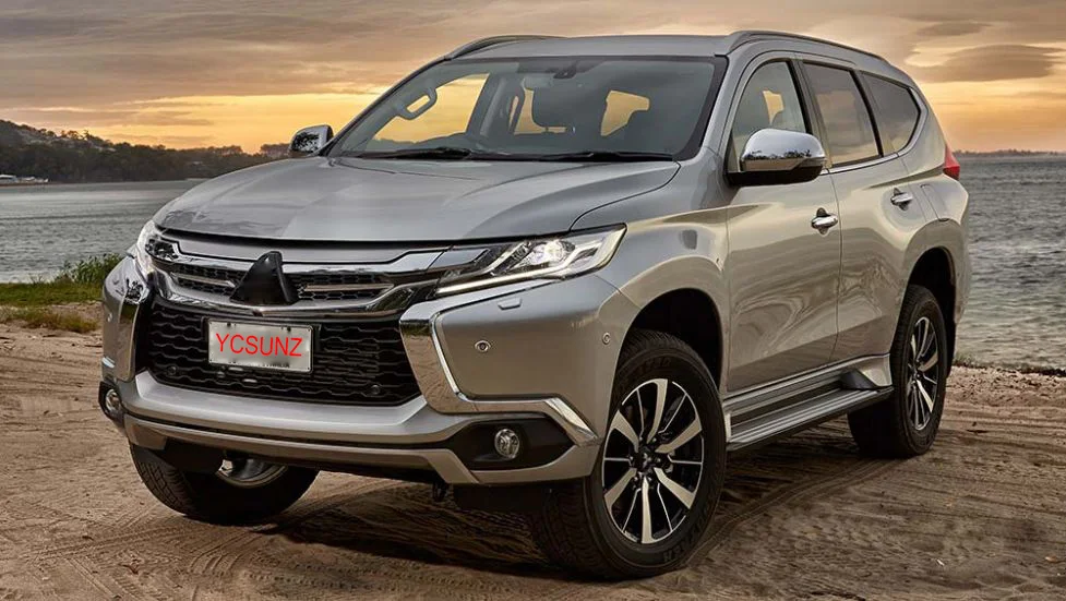 Противотуманный светильник для MITSUBISHI Montero PAJERO SPORT Shogun SPORT хромированные автомобильные аксессуары для pajero sport YCSUNZ