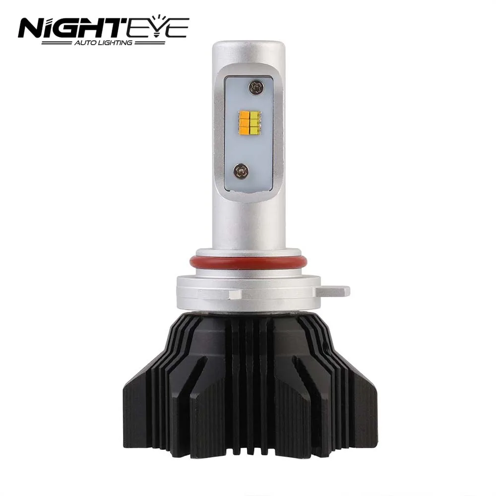 NIGHTEYE 9012 светодиодный головной светильник 12V 6000k 8000LM 50/комплект Авто замены глава